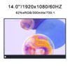 14.0 inch 1920X1080 60HZ Portable Monitor